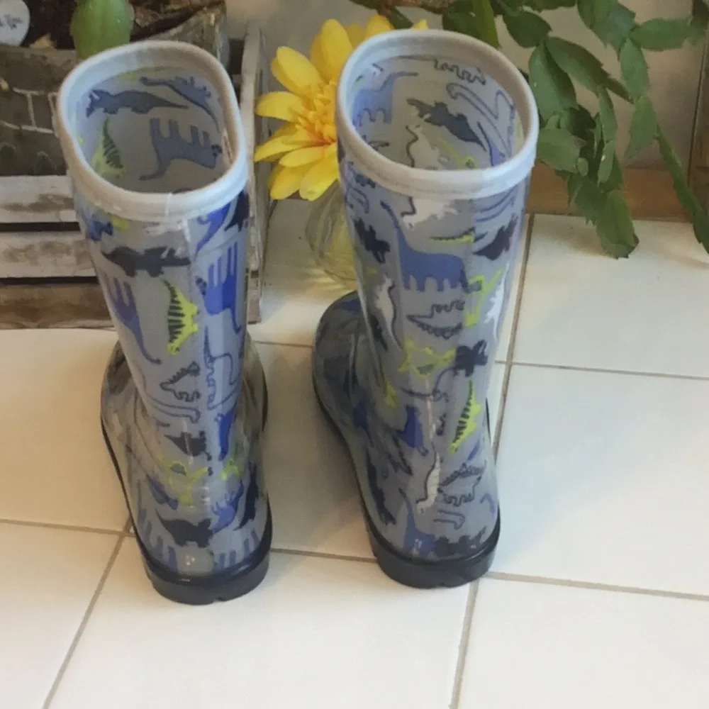 ‘Carter’s’ Little Dinosaurs Rain Boots (#5)